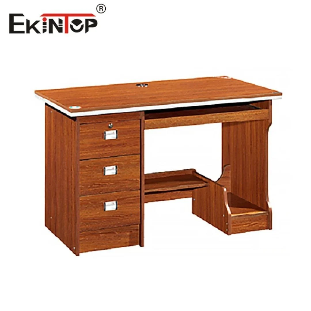 Bureau informatique en bois — 1,20 m