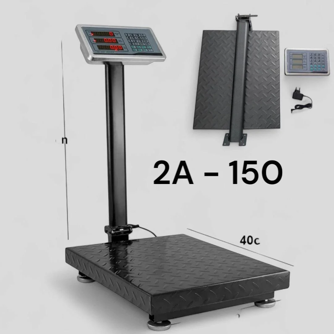 Balance électronique de 150kg, 30x40cm, calcul de prix