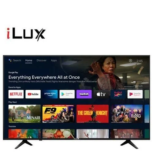 Téléviseur iLux Android 32 pouces — HD, USB et HDMI