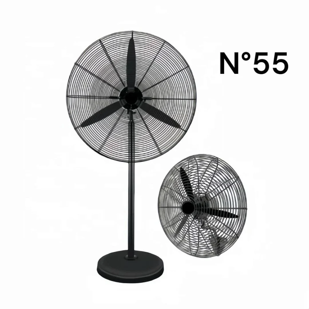Ventilation X55 réglable 3D électrique 220V métal maison ventilateur