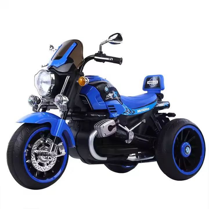 Moto électrique à batterie rechargeable pour enfants de 2 à 8 ans