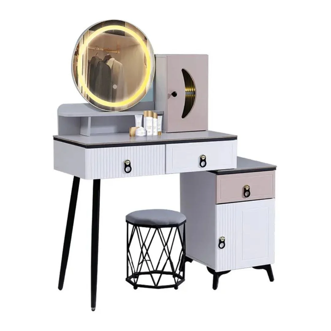 Meubles de chambre à coucher lampe de miroir éclairée