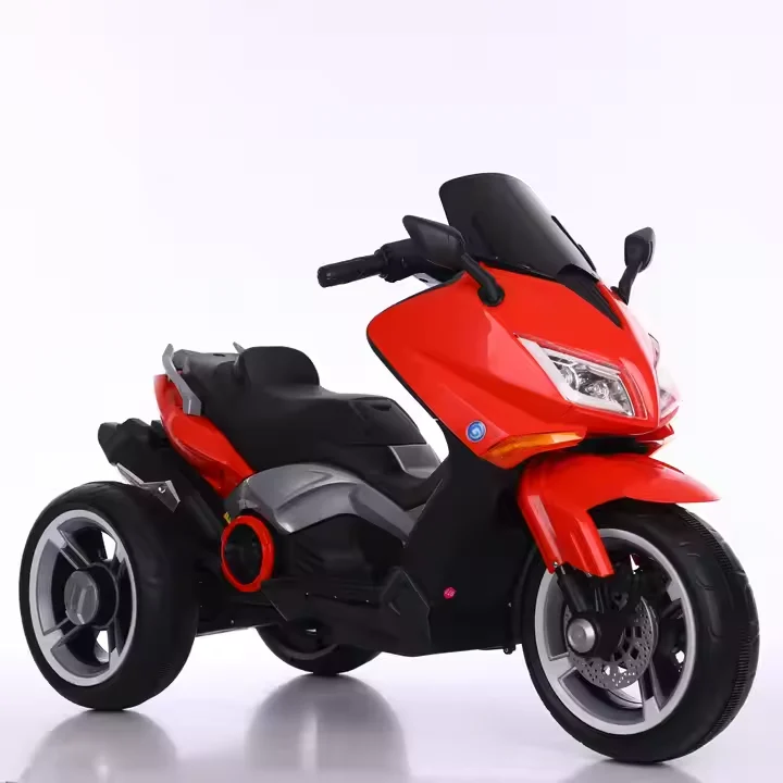 Moto électrique pour enfants 24v 2 places moto cycle 3 roues