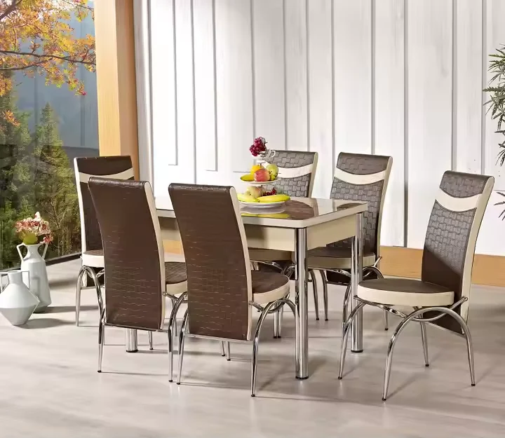 Ensemble table à manger avec 4 chaises