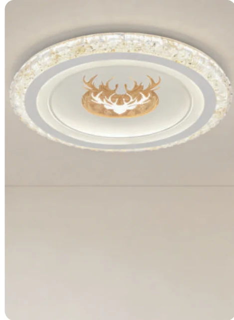 Plafonnier LED décoratif en acrylique — modèle Y60819