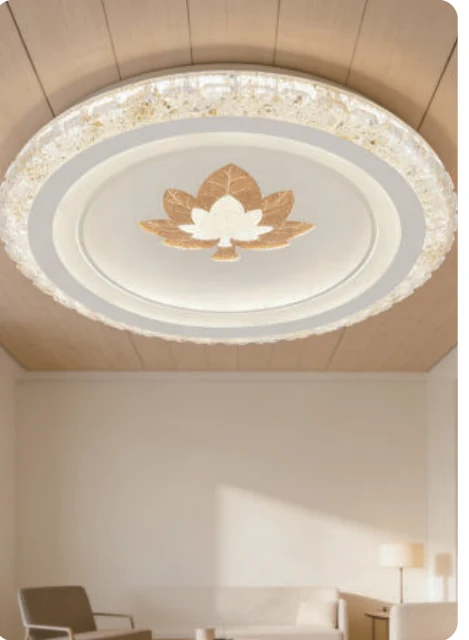 Plafonnier LED décoratif en acrylique — modèle Y60820