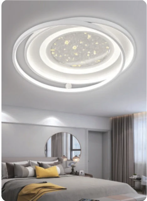 Plafonnier LED décoratif en acrylique — modèle Y60828