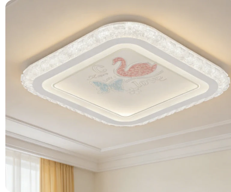 Plafonnier LED décoratif en acrylique — modèle Y60831
