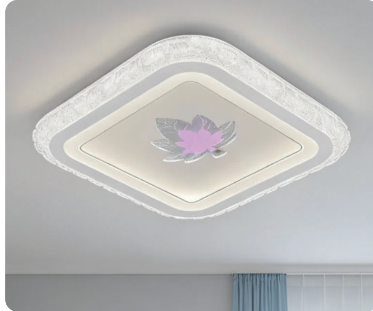 Plafonnier LED décoratif en acrylique — modèle Y60833