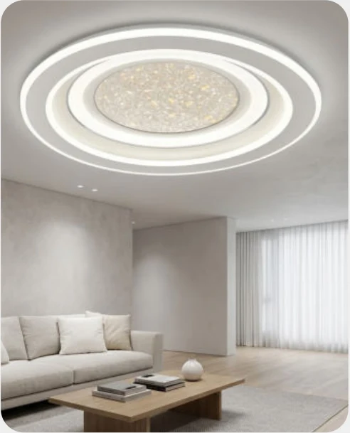 Plafonnier décoratif en acrylique — modèle Y60738