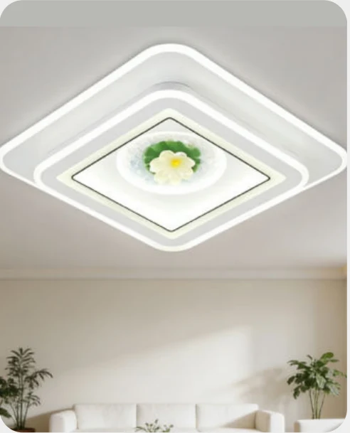 Plafonnier décoratif en acrylique — modèle Y60767
