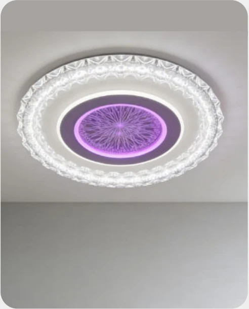 Plafonnier décoratif en acrylique — modèle Y60774