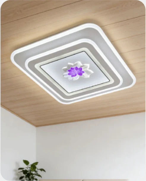 Plafonnier décoratif en acrylique — modèle Y60784