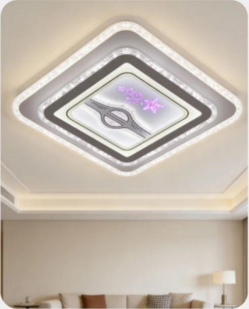 Plafonnier décoratif en acrylique — modèle Y60792