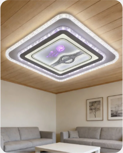 Plafonnier décoratif en acrylique — modèle Y60793