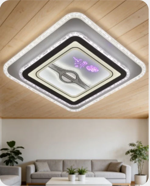Plafonnier décoratif en acrylique — modèle Y60794