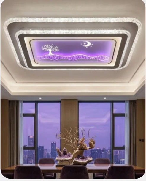 Plafonnier décoratif en acrylique — modèle Y60799