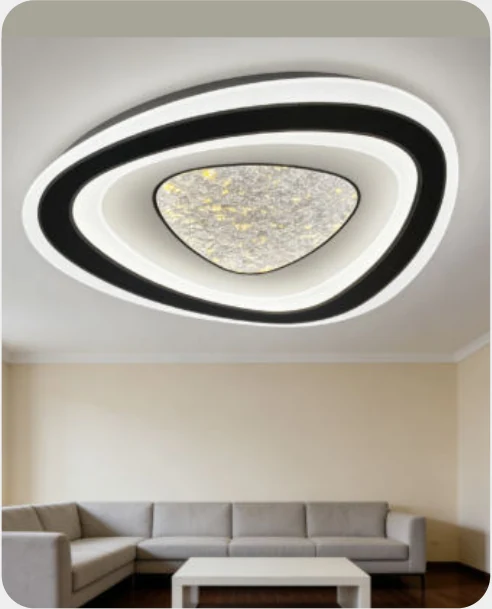 Plafonnier décoratif en acrylique — modèle Y60802