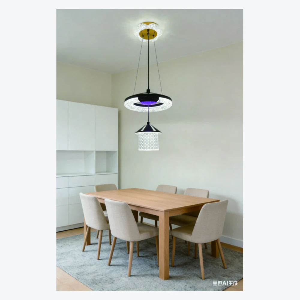 Suspension LED décorative pour salle à manger — modèle Y12291