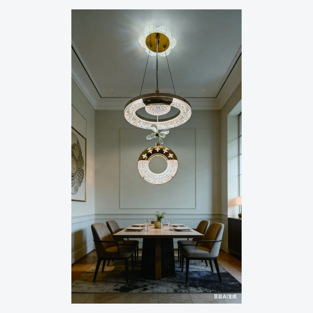 Suspension LED décorative pour salle à manger — modèle Y12296