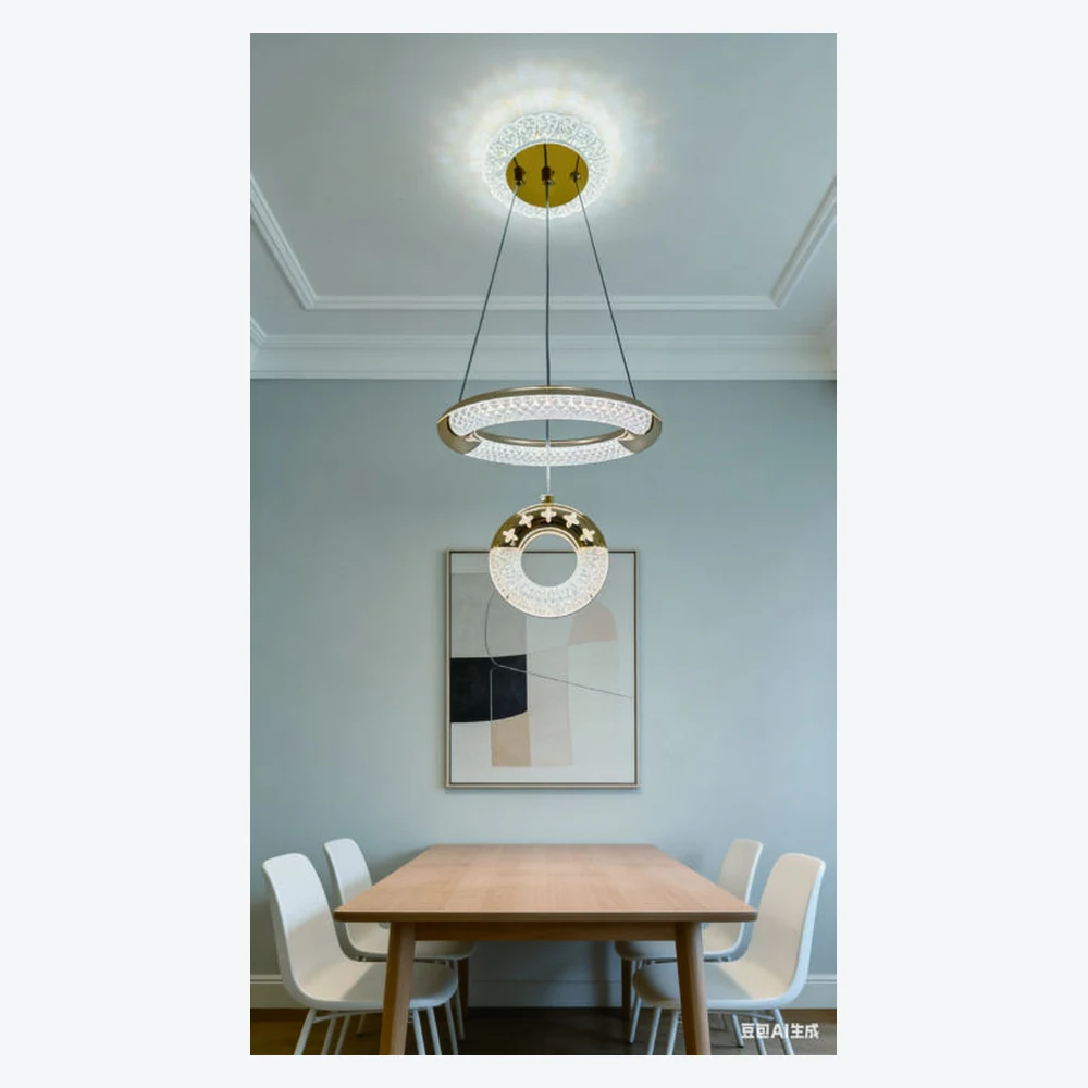 Suspension LED décorative pour salle à manger — modèle Y12298