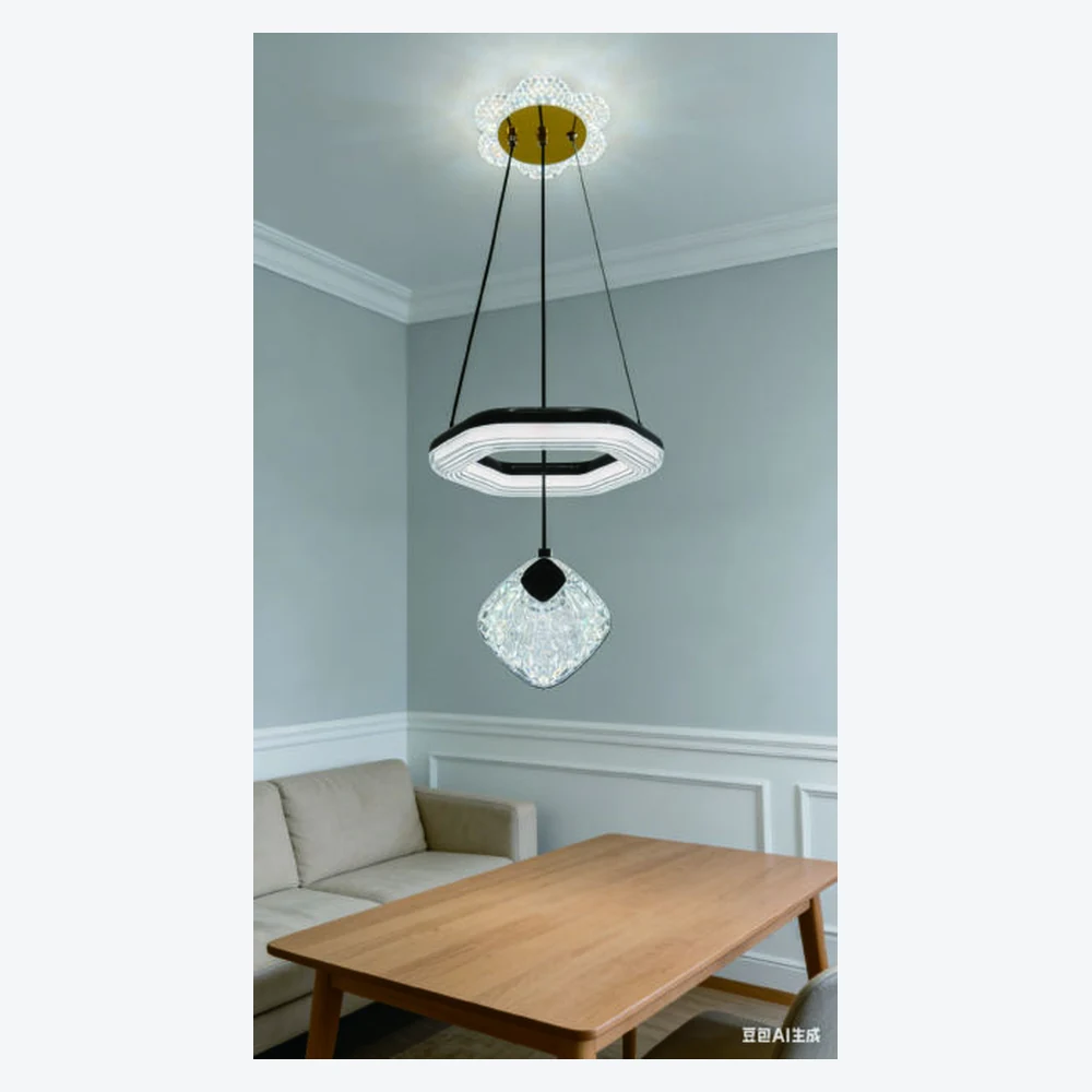 Suspension LED décorative pour salle à manger — modèle Y12302