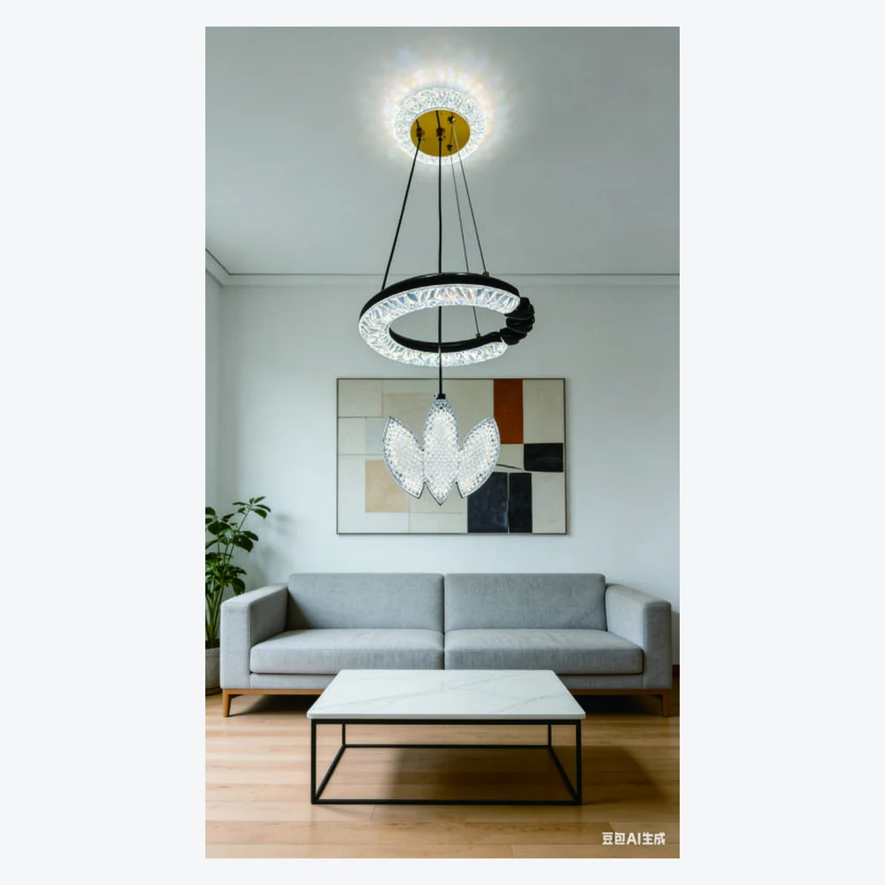 Suspension LED décorative pour salle à manger — modèle Y12308
