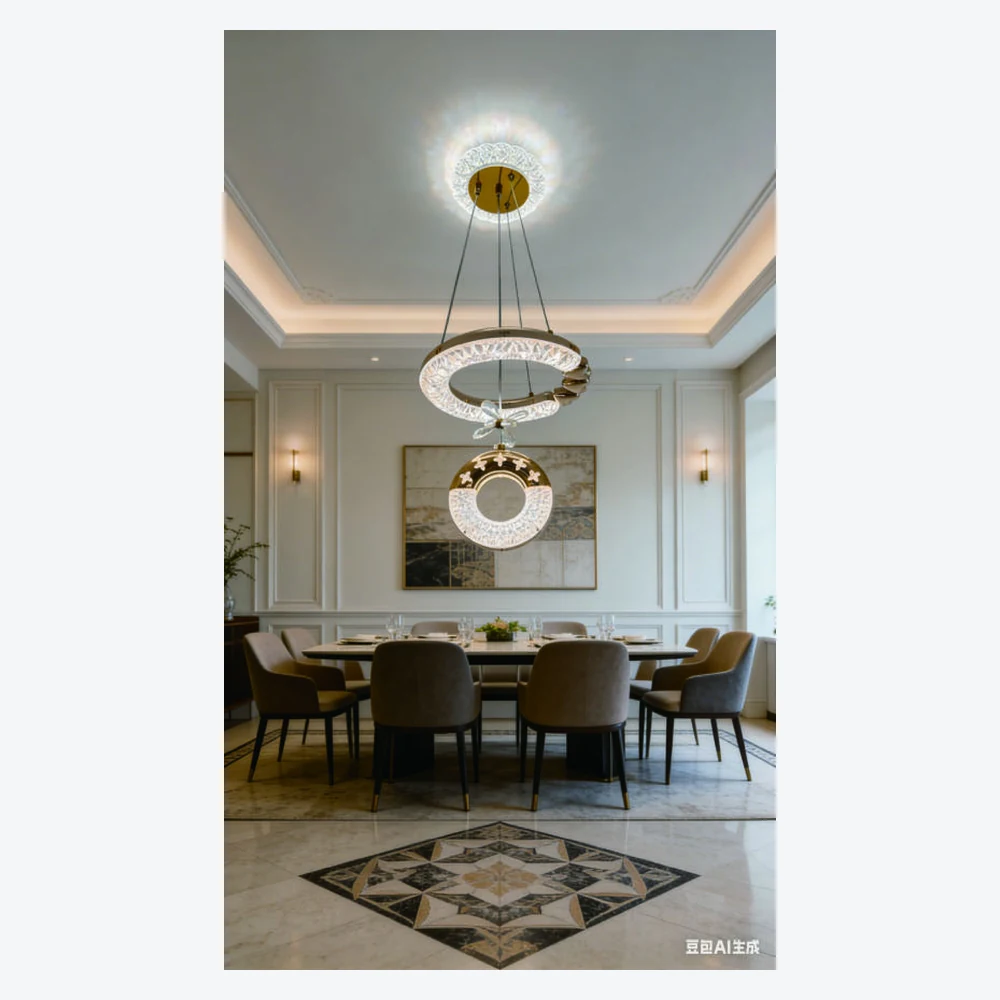 Suspension LED décorative pour salle à manger — modèle Y12309