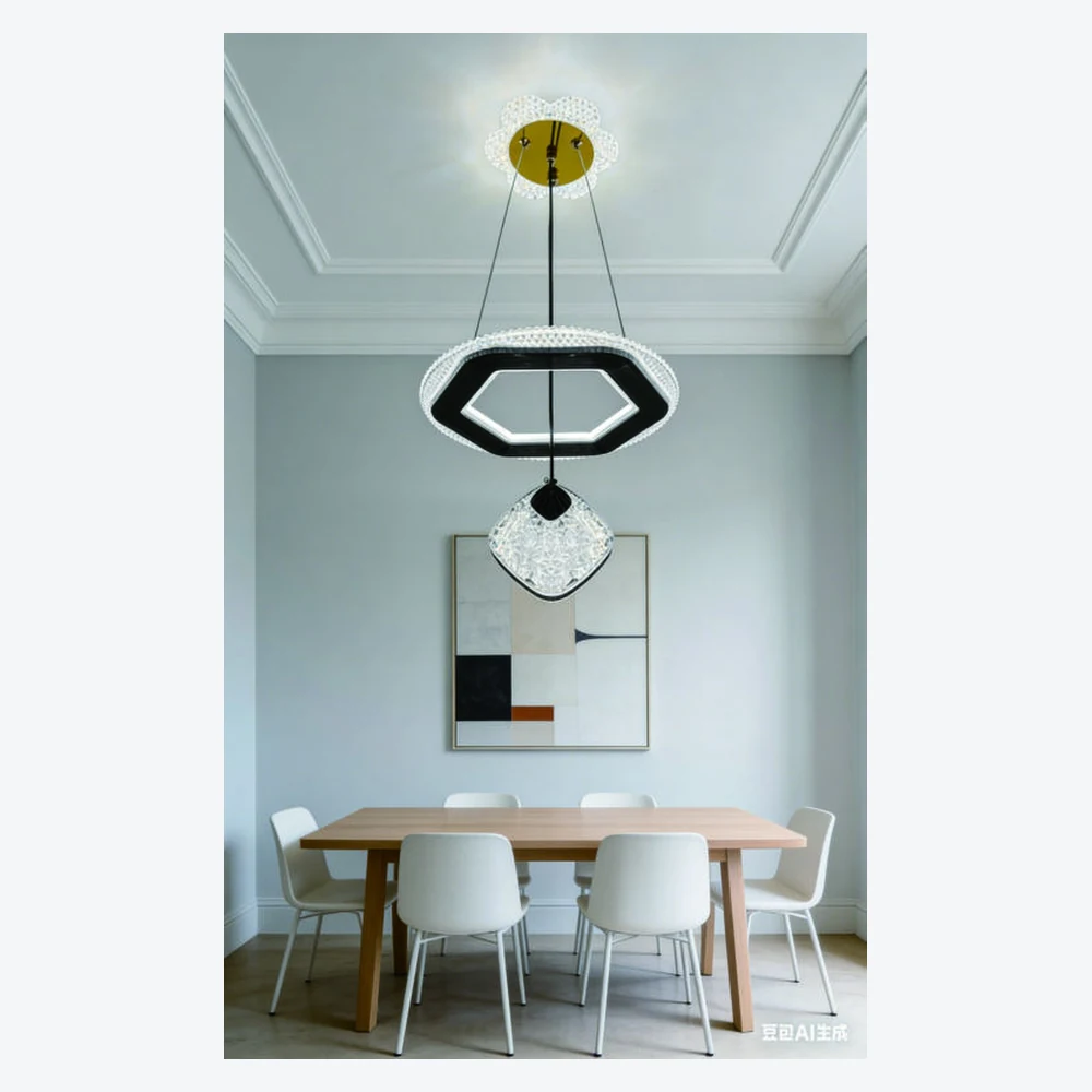 Suspension LED décorative pour salle à manger — modèle Y12324