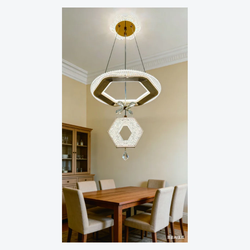 Suspension LED décorative pour salle à manger — modèle Y12327