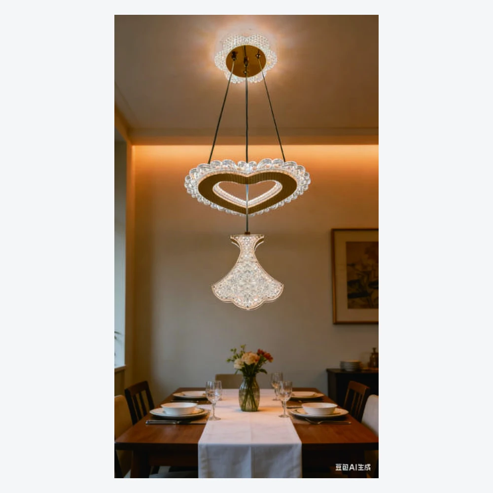 Suspension LED décorative pour salle à manger — modèle Y12335
