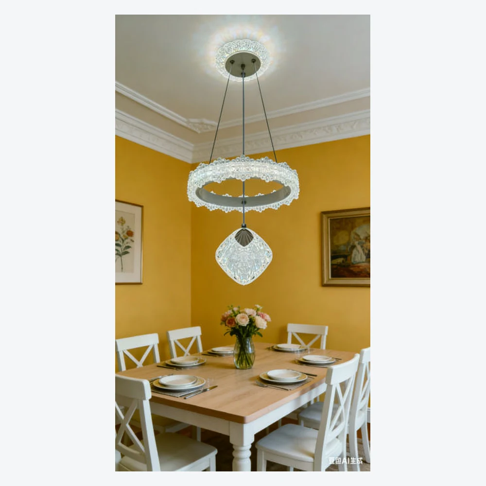 Suspension LED décorative pour salle à manger — modèle Y12339