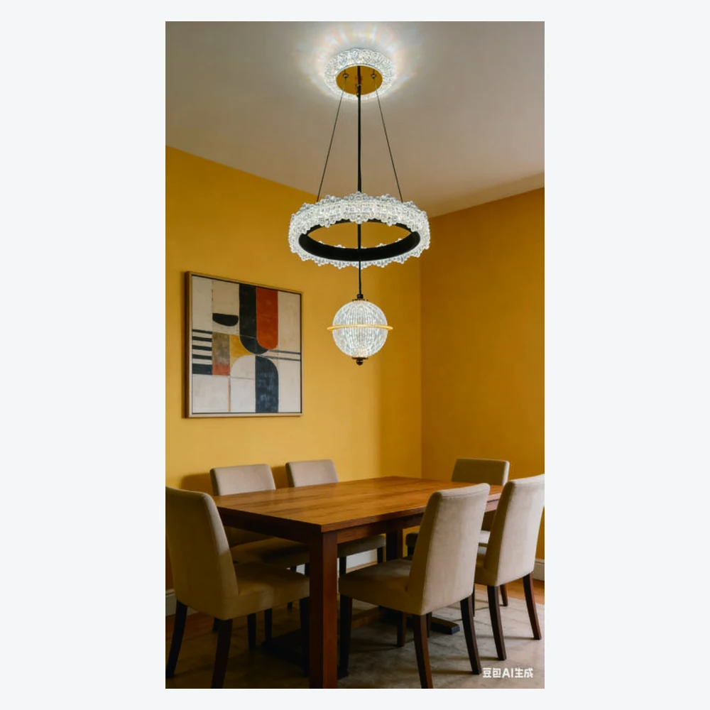 Suspension LED décorative pour salle à manger — modèle Y12341
