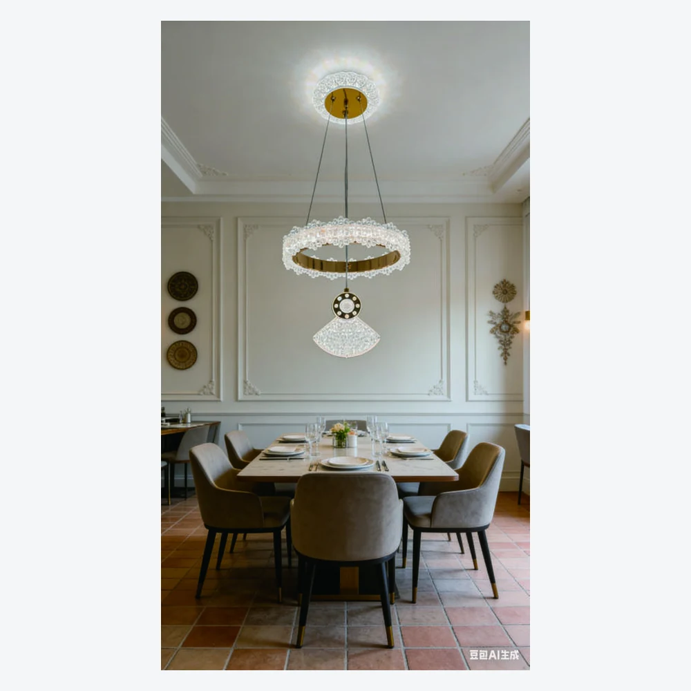 Suspension LED décorative pour salle à manger — modèle Y12343