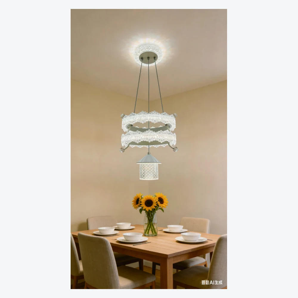 Suspension LED décorative pour salle à manger — modèle Y12347