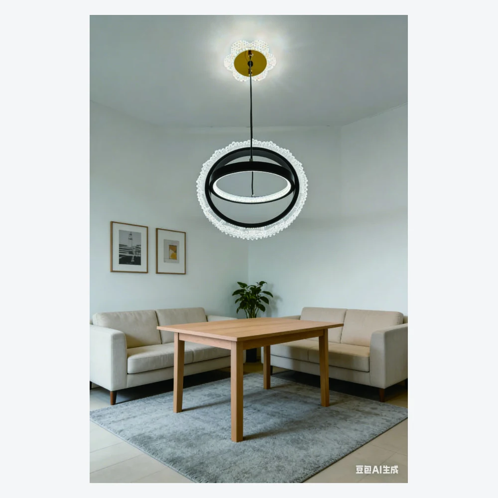 Suspension LED décorative pour salle à manger — modèle Y12359