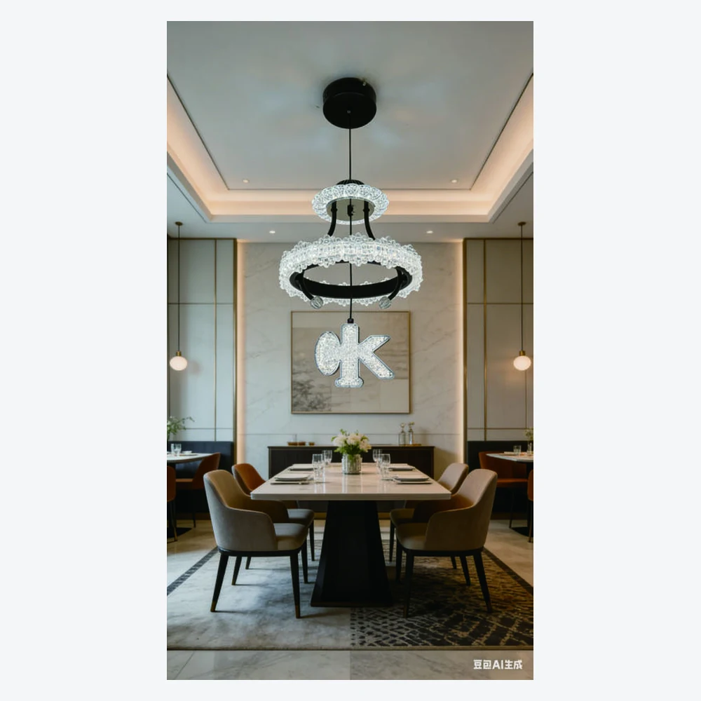 Suspension LED décorative pour salle à manger — modèle Y12363