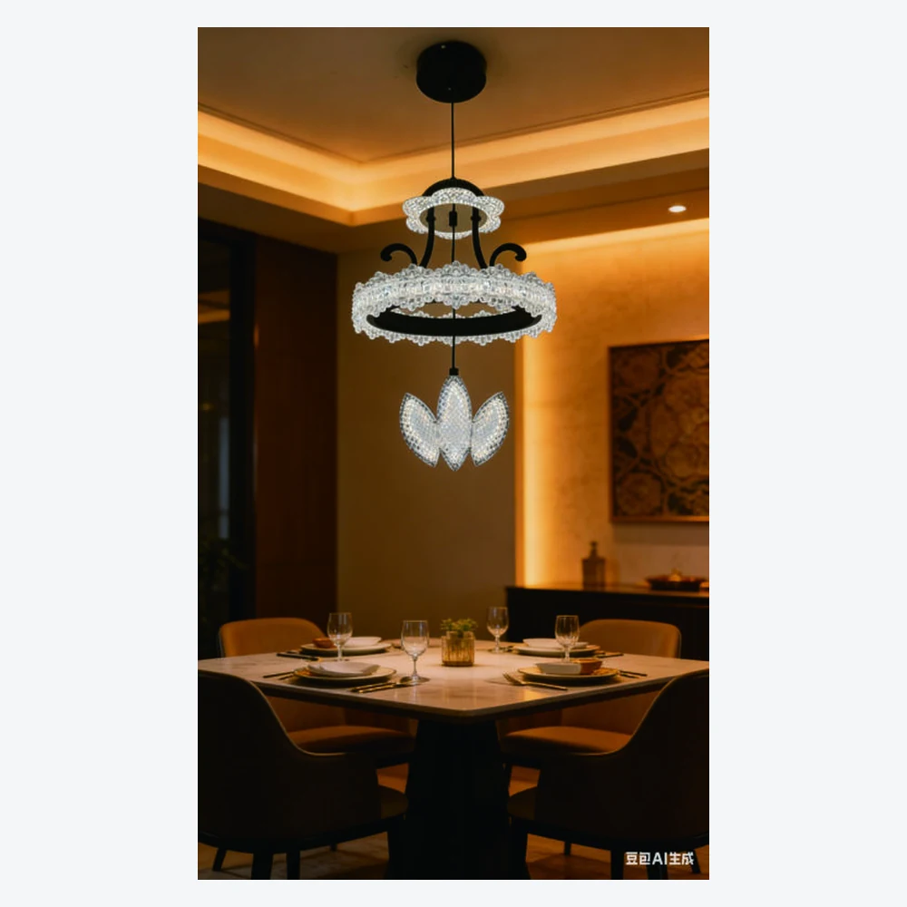 Suspension LED décorative pour salle à manger — modèle Y12364