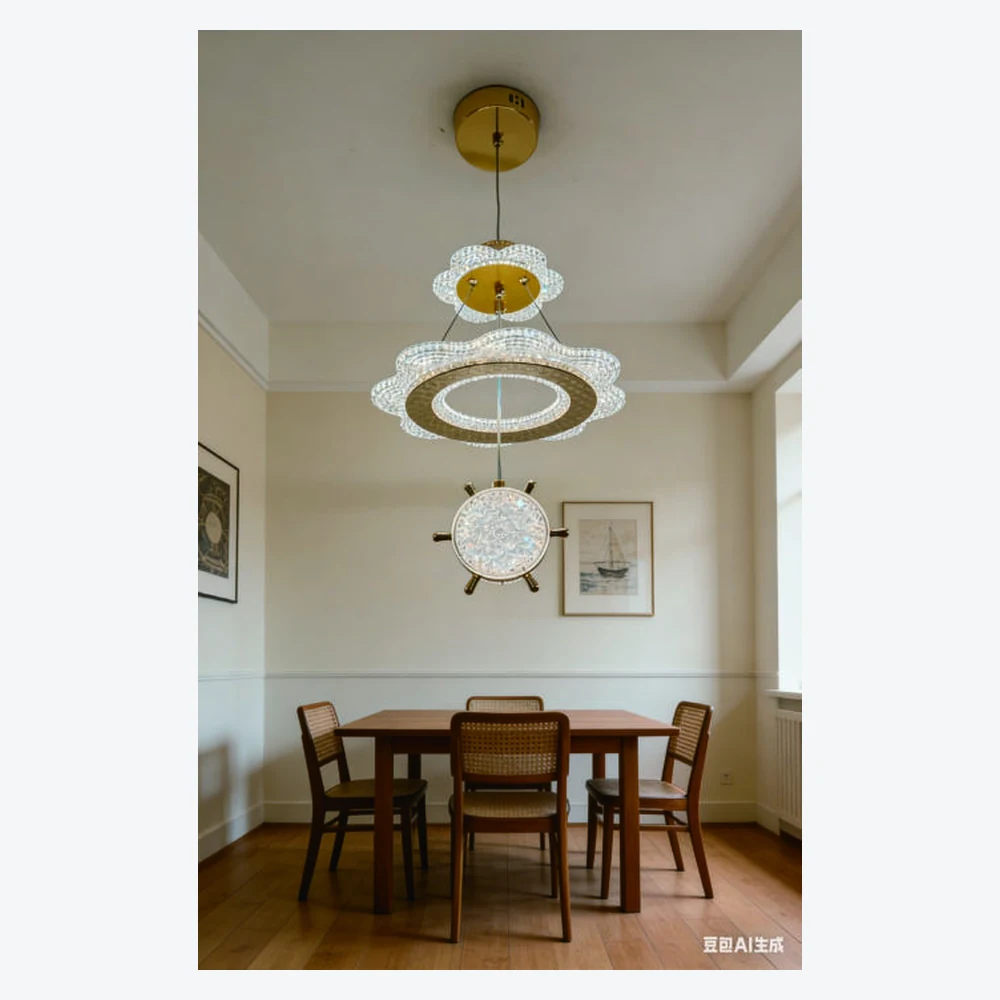 Suspension LED décorative pour salle à manger — modèle Y12372