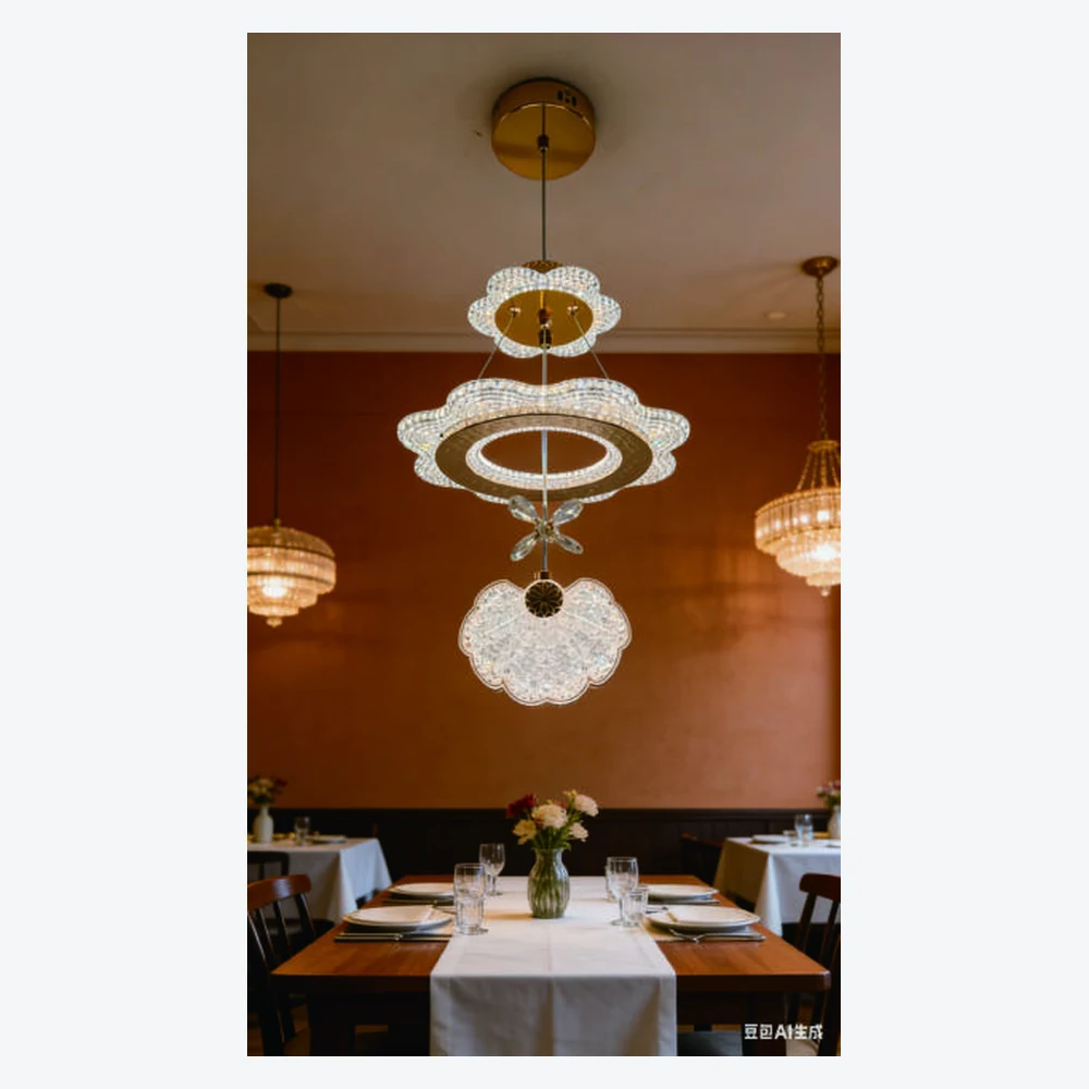 Suspension LED décorative pour salle à manger — modèle Y12373