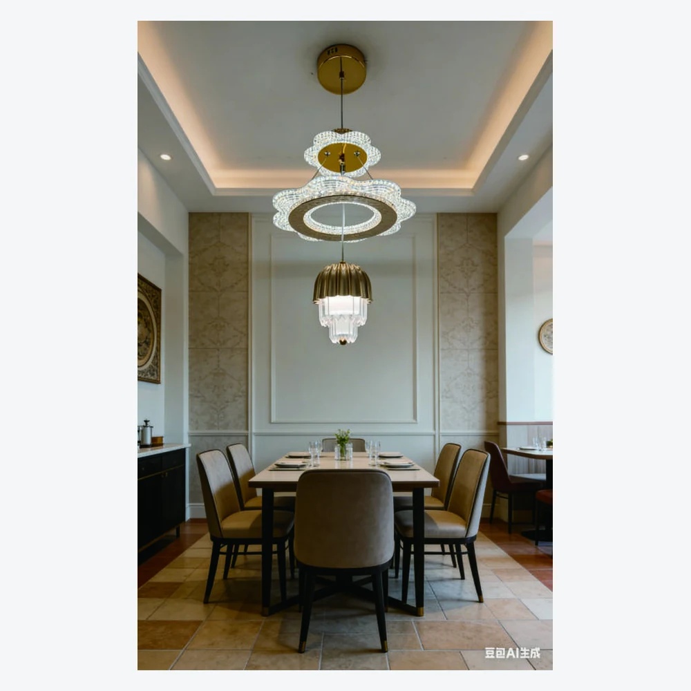 Suspension LED décorative pour salle à manger — modèle Y12374