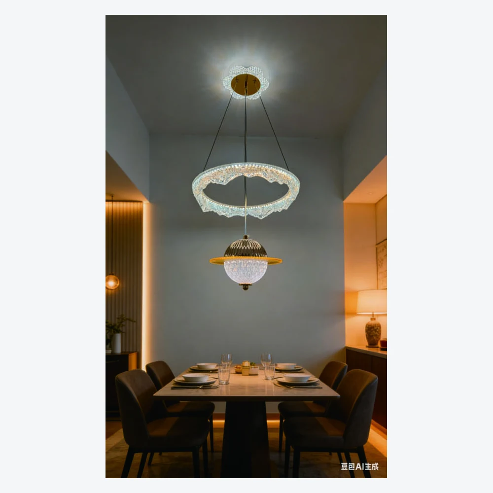 Suspension LED décorative pour salle à manger — modèle Y12379