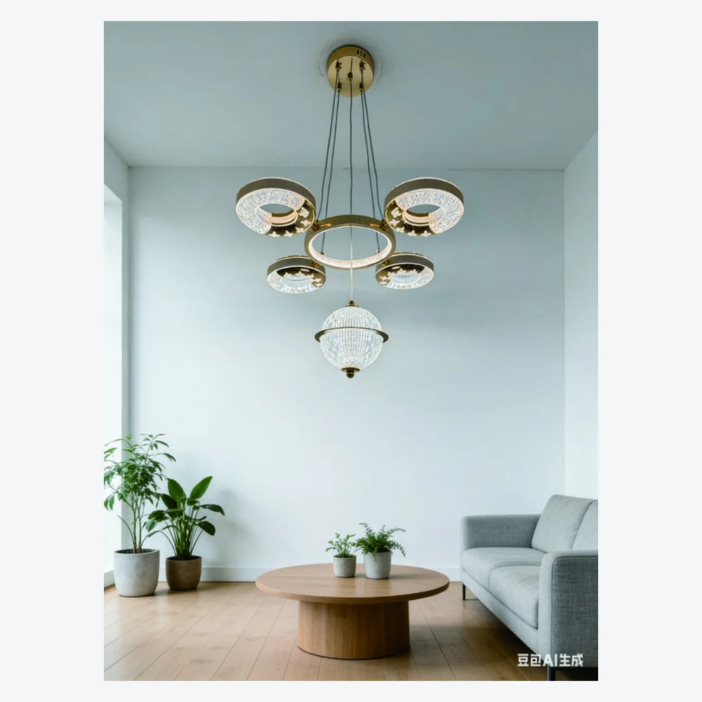 Suspension LED décorative pour salle à manger — modèle Y12404