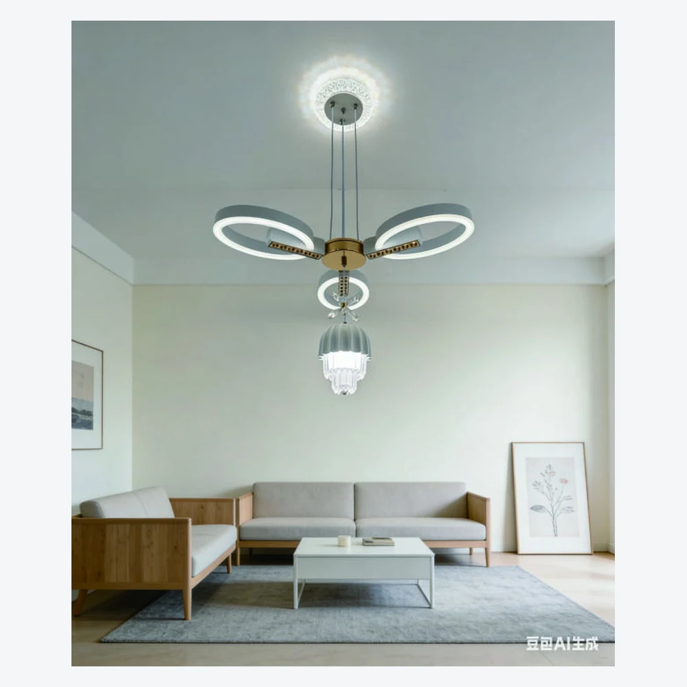 Suspension LED décorative pour salle à manger — modèle Y12405