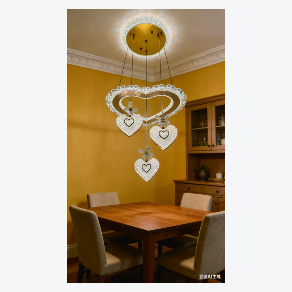 Suspension LED décorative pour salle à manger — modèle Y12408
