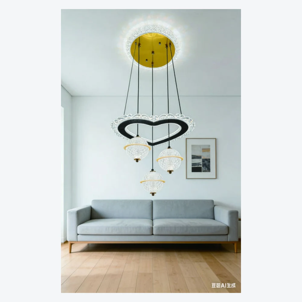Suspension LED décorative pour salle à manger — modèle Y12410