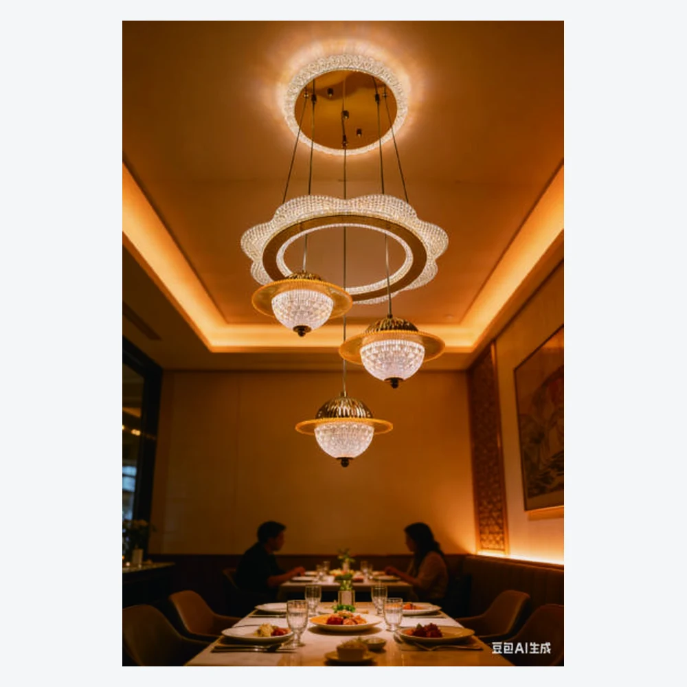 Suspension LED décorative pour salle à manger — modèle Y12419