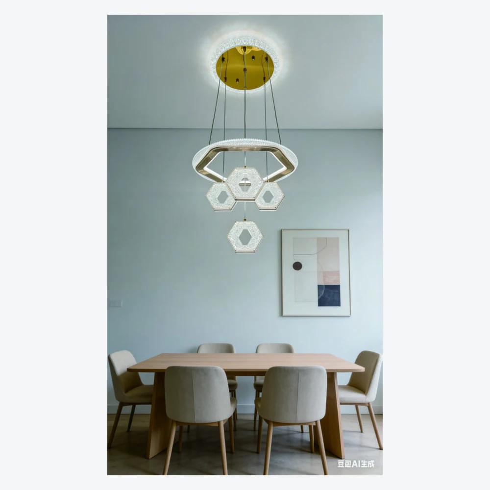 Suspension LED décorative pour salle à manger — modèle Y12428