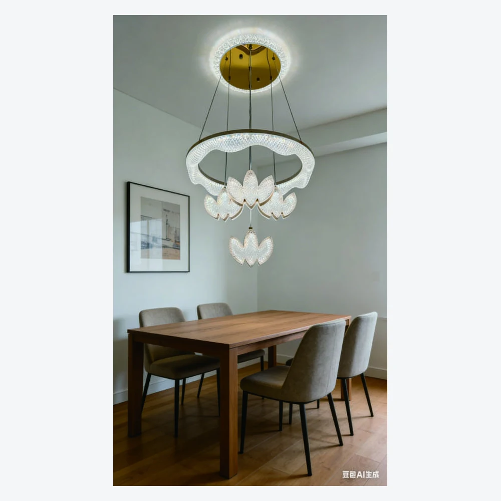 Suspension LED décorative pour salle à manger — modèle Y12432