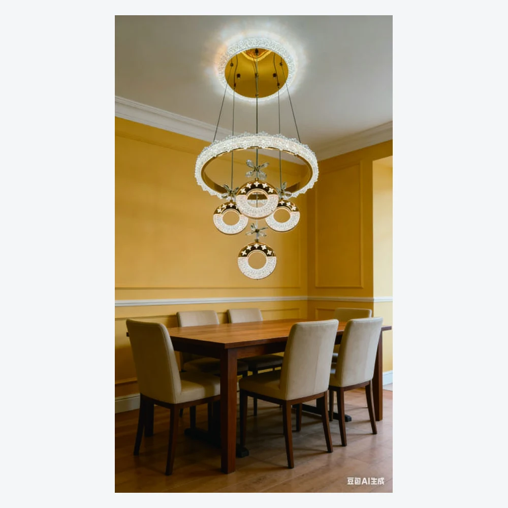 Suspension LED décorative pour salle à manger — modèle Y12438
